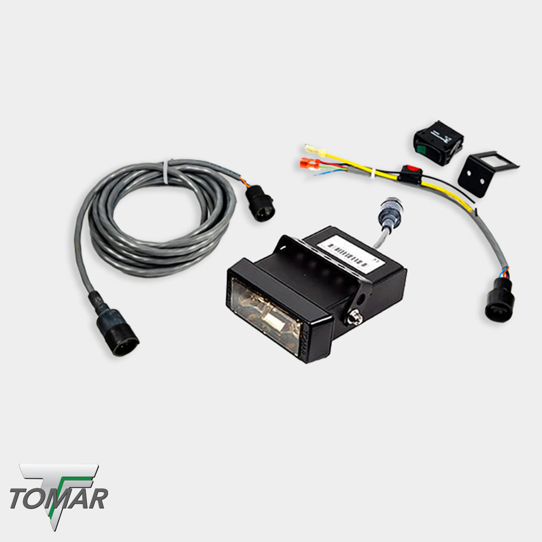TOMAR Strobecom® II 3065 Series LOPRO low-profile emitter system with cable and switch kit